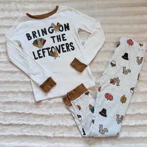 Carter’s LS Thanksgiving/ Holiday Pajama Set Size 8